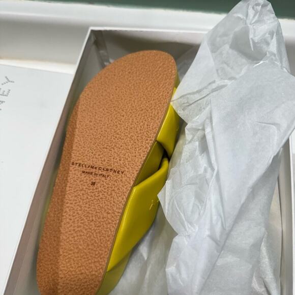 Stella McCartney Signature logo slides Yellow - Picture 4 of 6